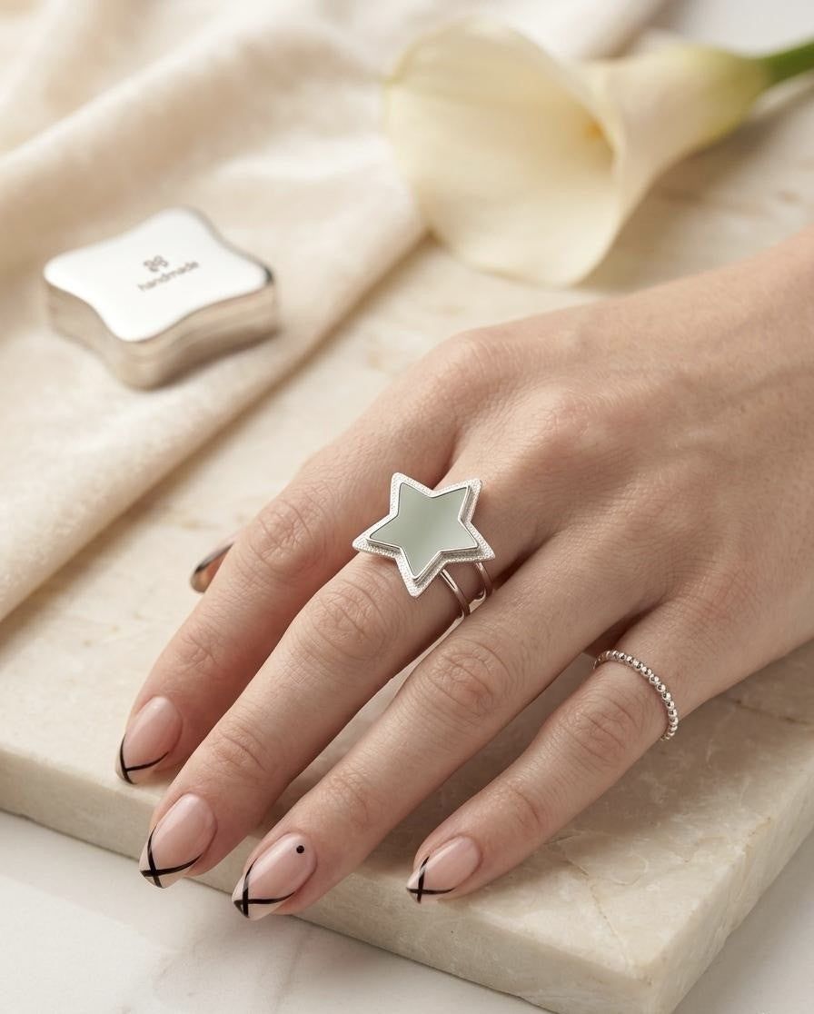 Anello Stella in argento