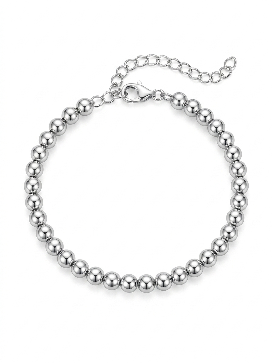 Bracciale a sfere in argento 925
