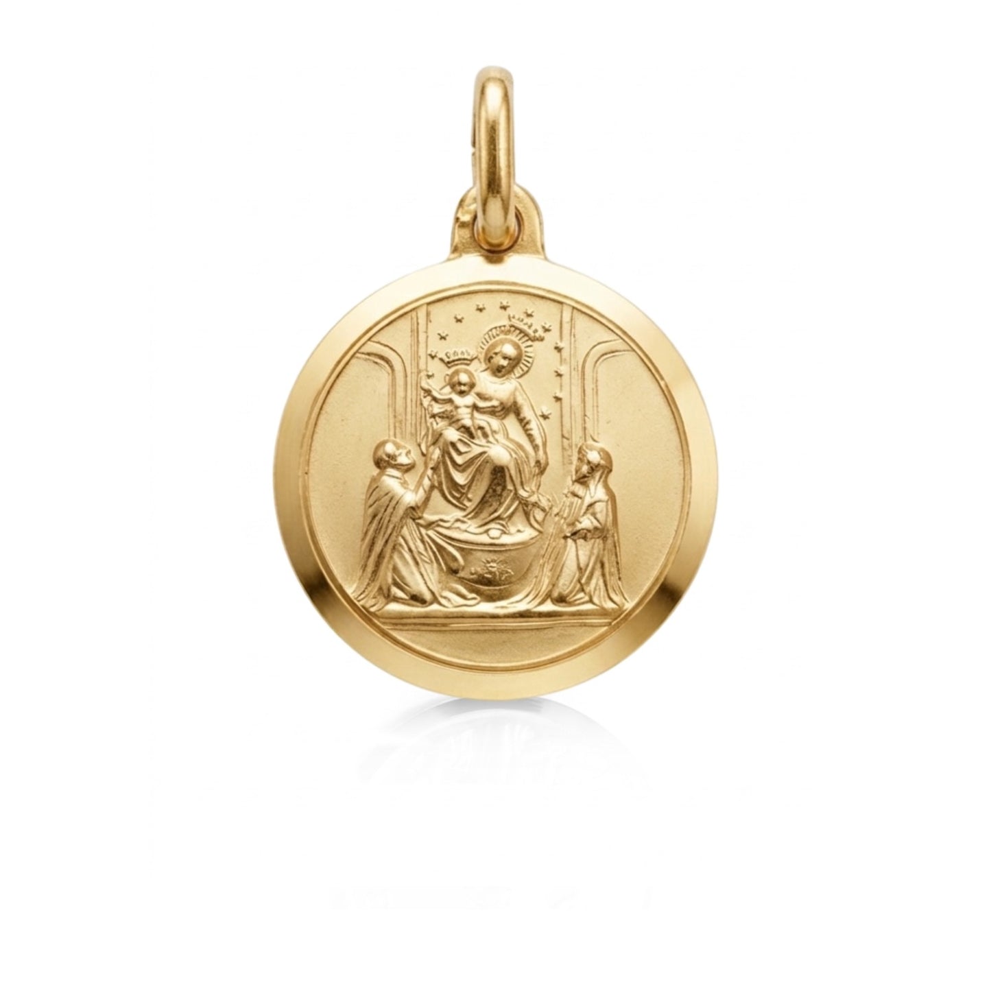 Madonna di Pompei in Argento 925