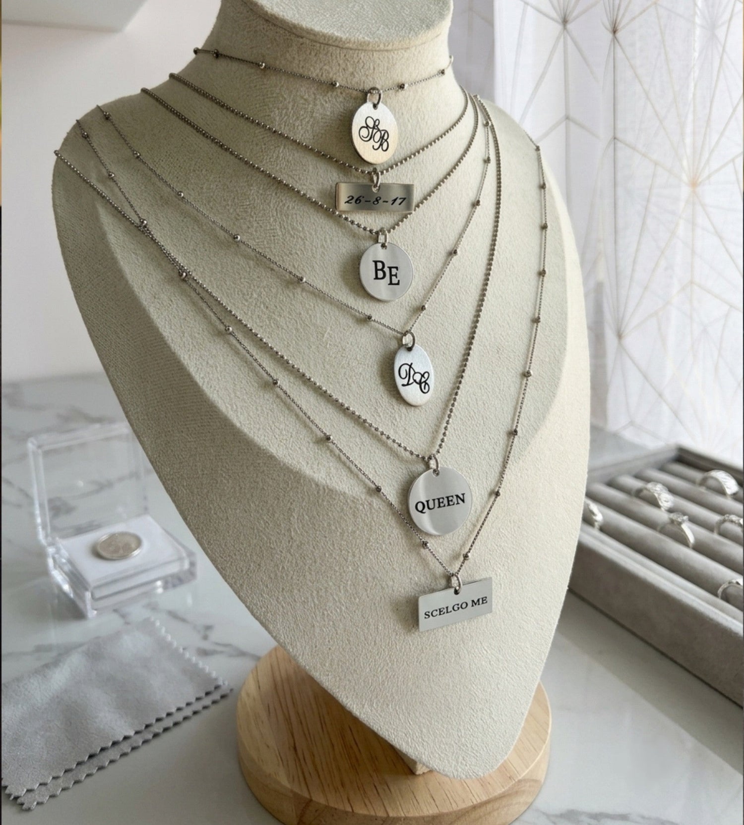 MEDAGLIE IN ARGENTO PERSONALIZZATE