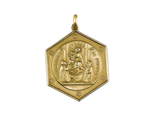 MADONNA DI POMPEI ESAGONALE