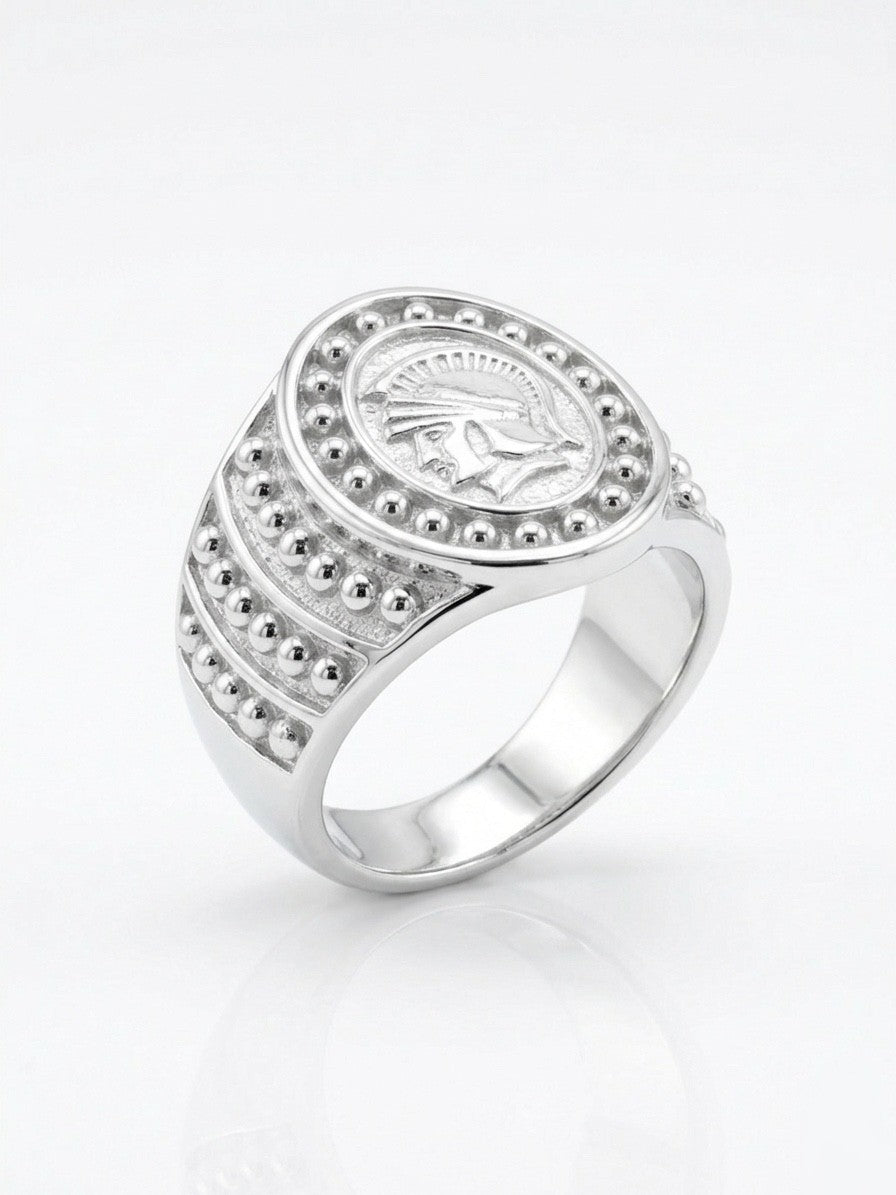 Anello Guerriero in argento