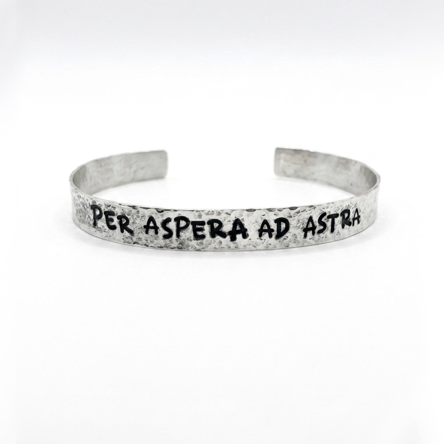Bracciale Uomo Martellato in Argento 925