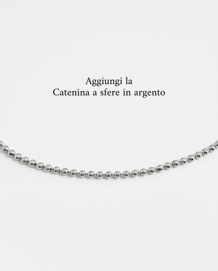 Medaglia Ovale in argento 925