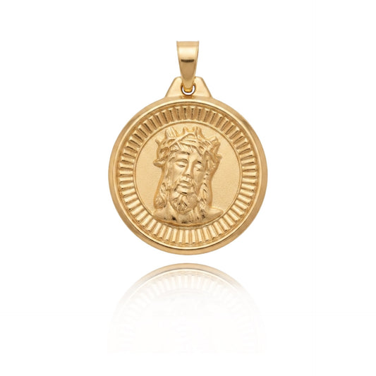 ECCE HOMO in Argento 925 dorato