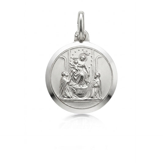 Madonna di Pompei in Argento 925