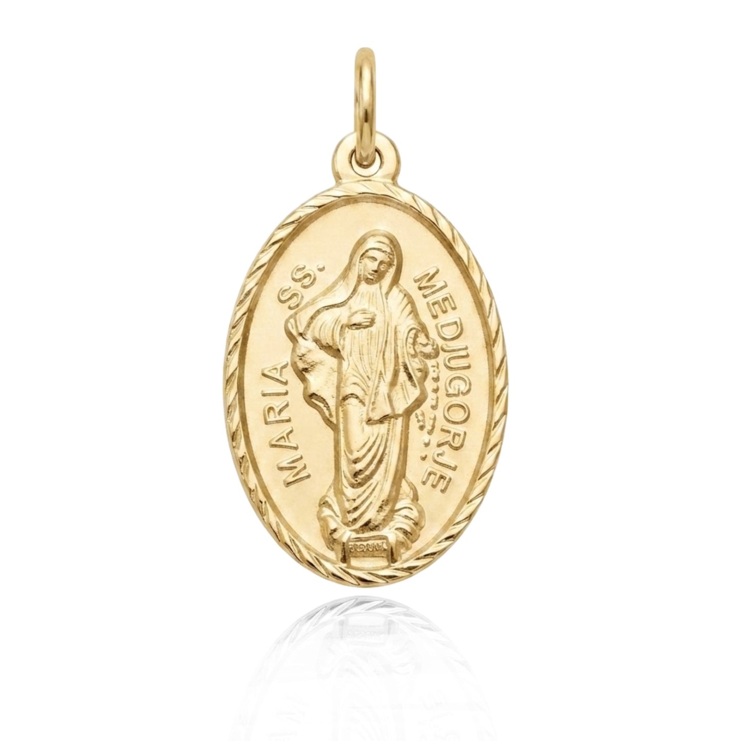Madonna di Medjugorje in Argento 925