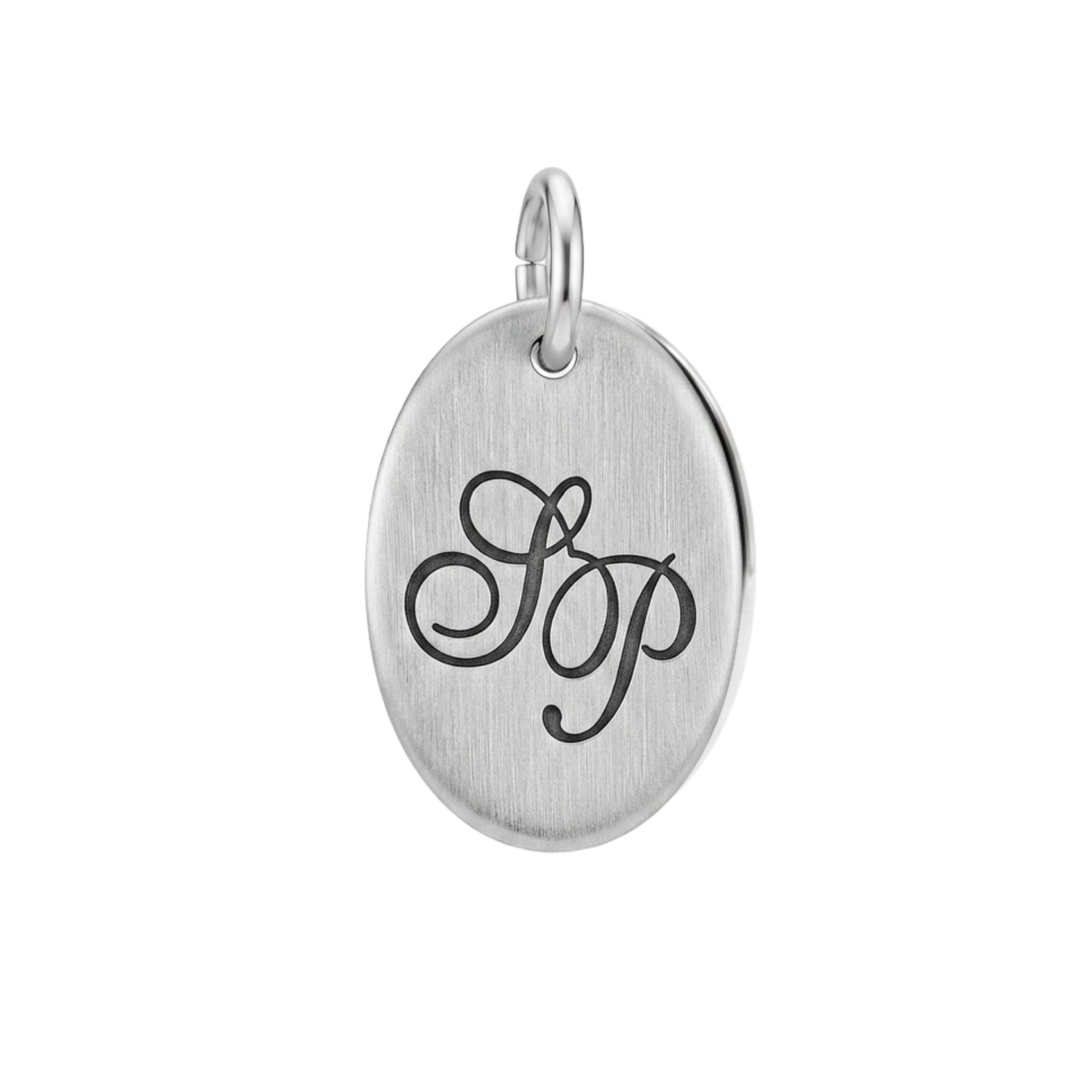 Medaglia Ovale in argento 925