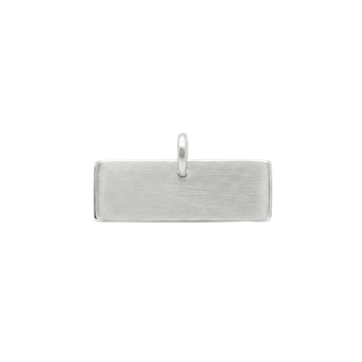 Medaglia Rettangolare small in argento 925
