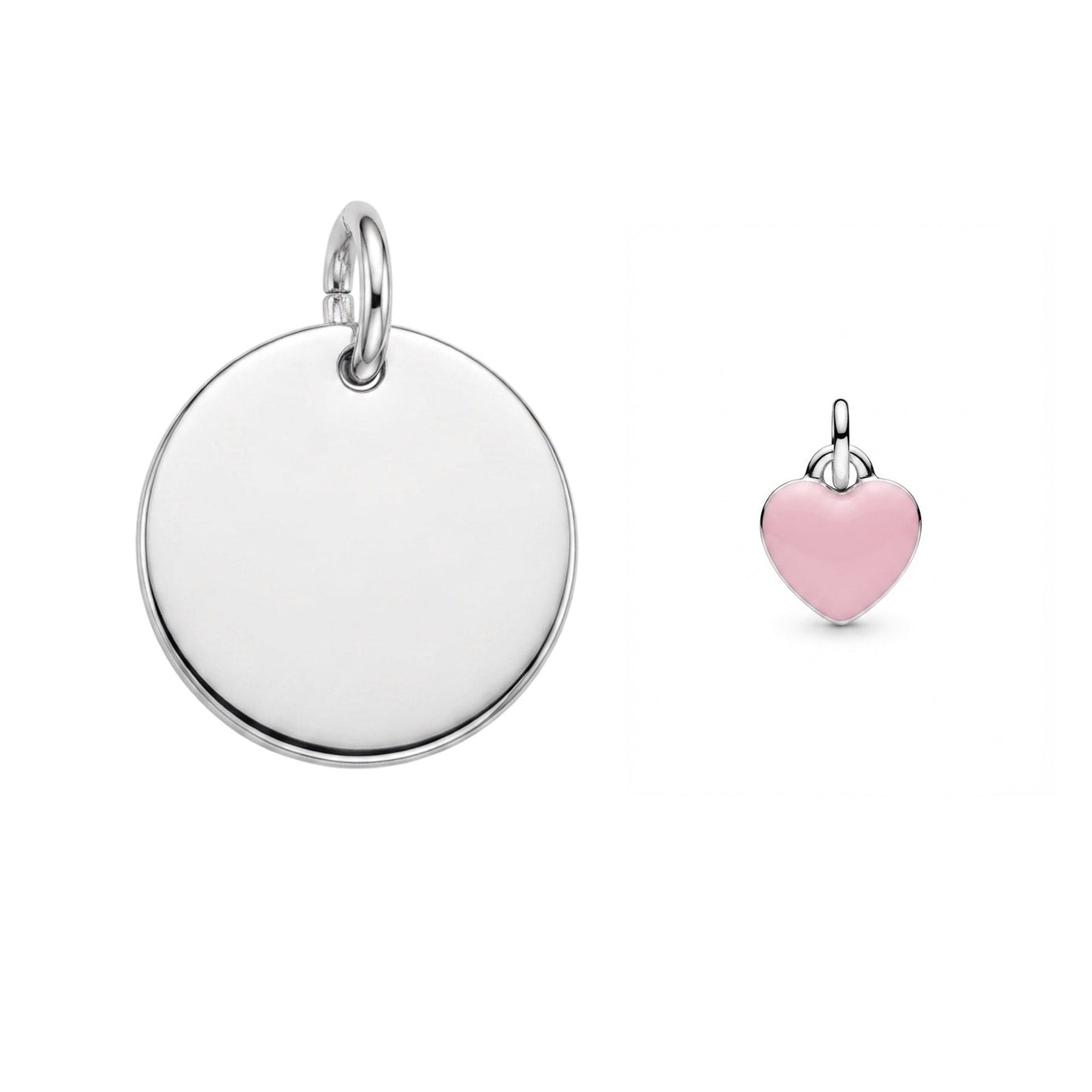 Medaglia Tonda in argento 925 | 2 cm