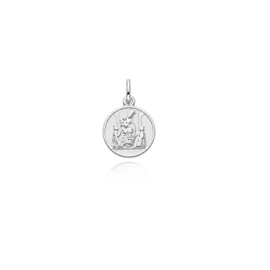Madonna di Pompei diam. 12 mm Argento 925
