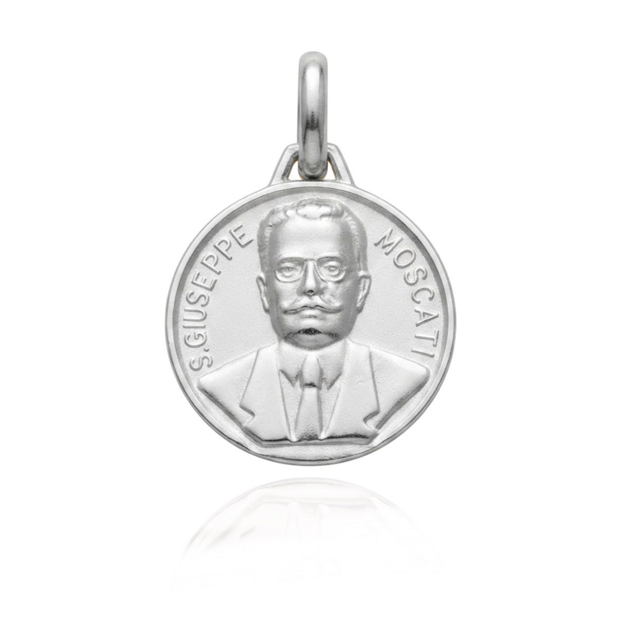 S. Giuseppe Moscati diam 21 in Argento 925
