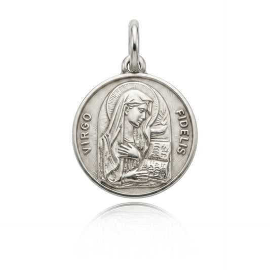 Virgo Fidelis in Argento 925