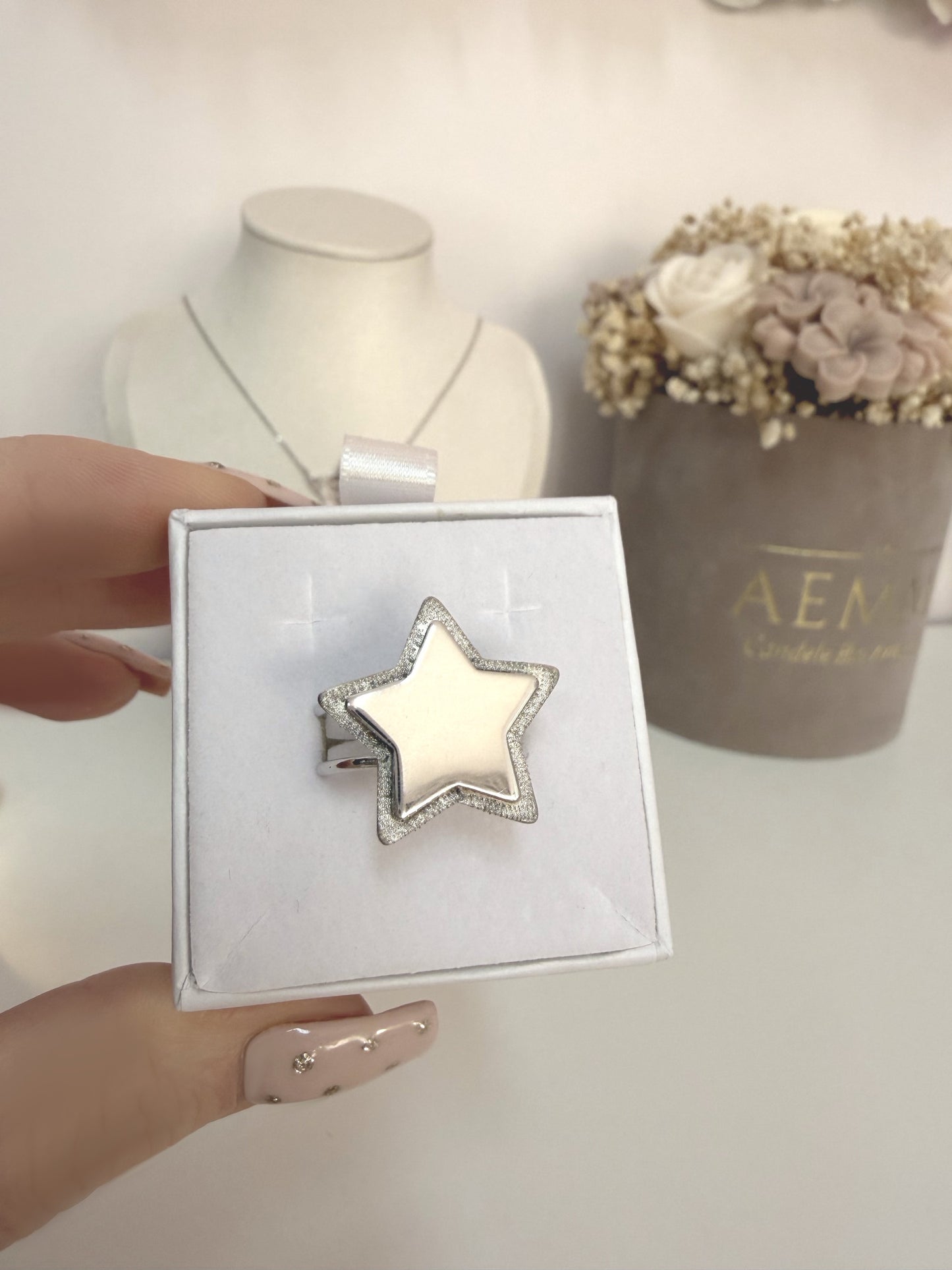 Anello Stella in argento