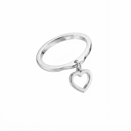 Anello Cuore Luce in Argento 925