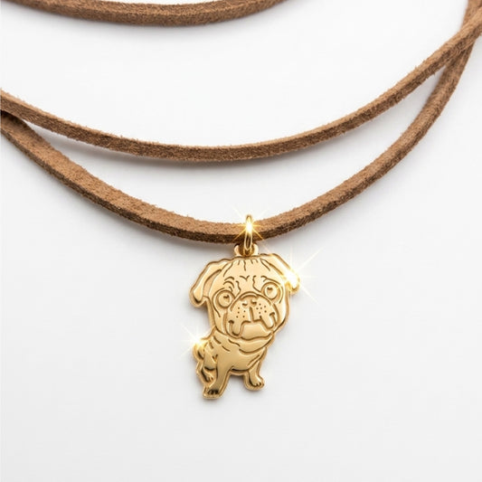 Collana Cagnolino in argento 925