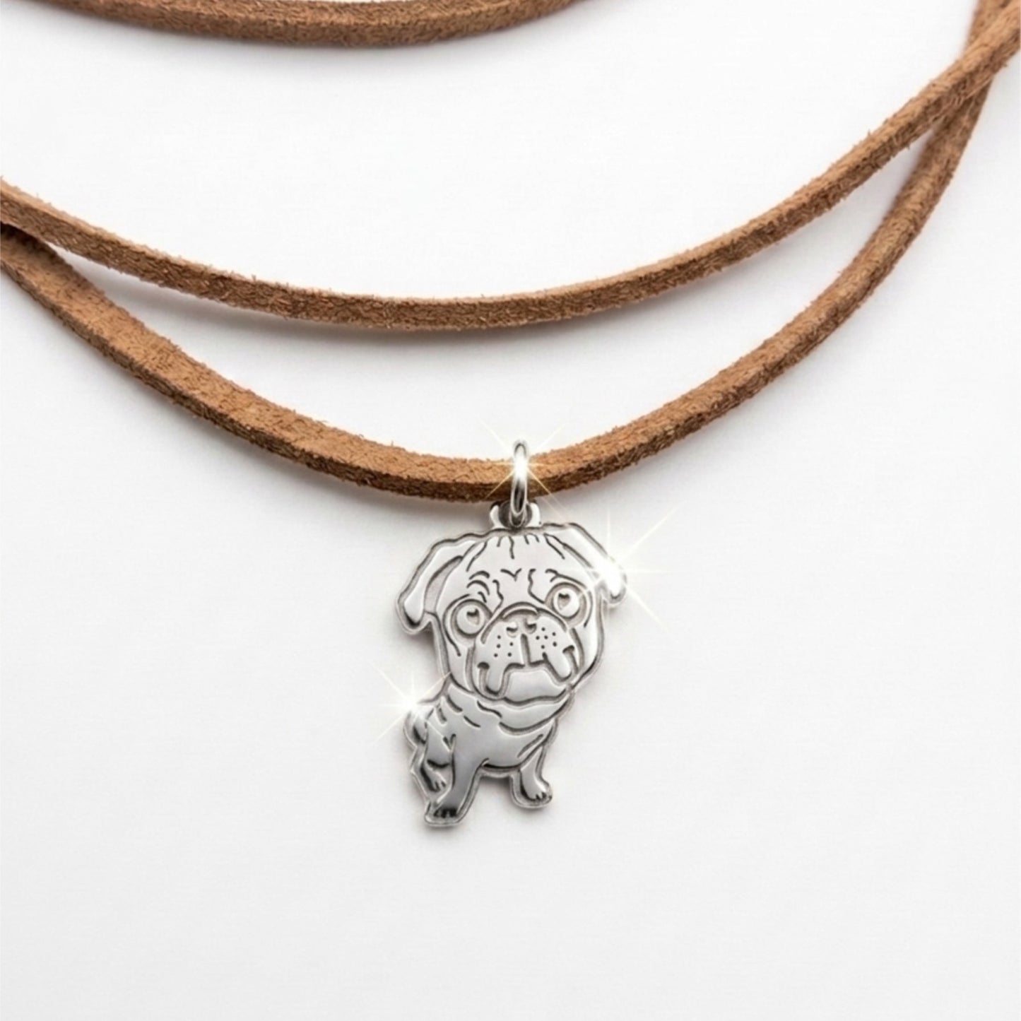 Collana Cagnolino in argento 925