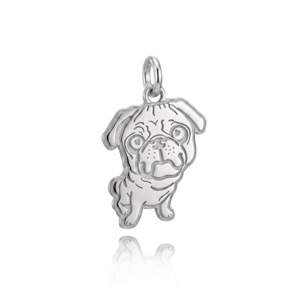 Collana Cagnolino in argento 925