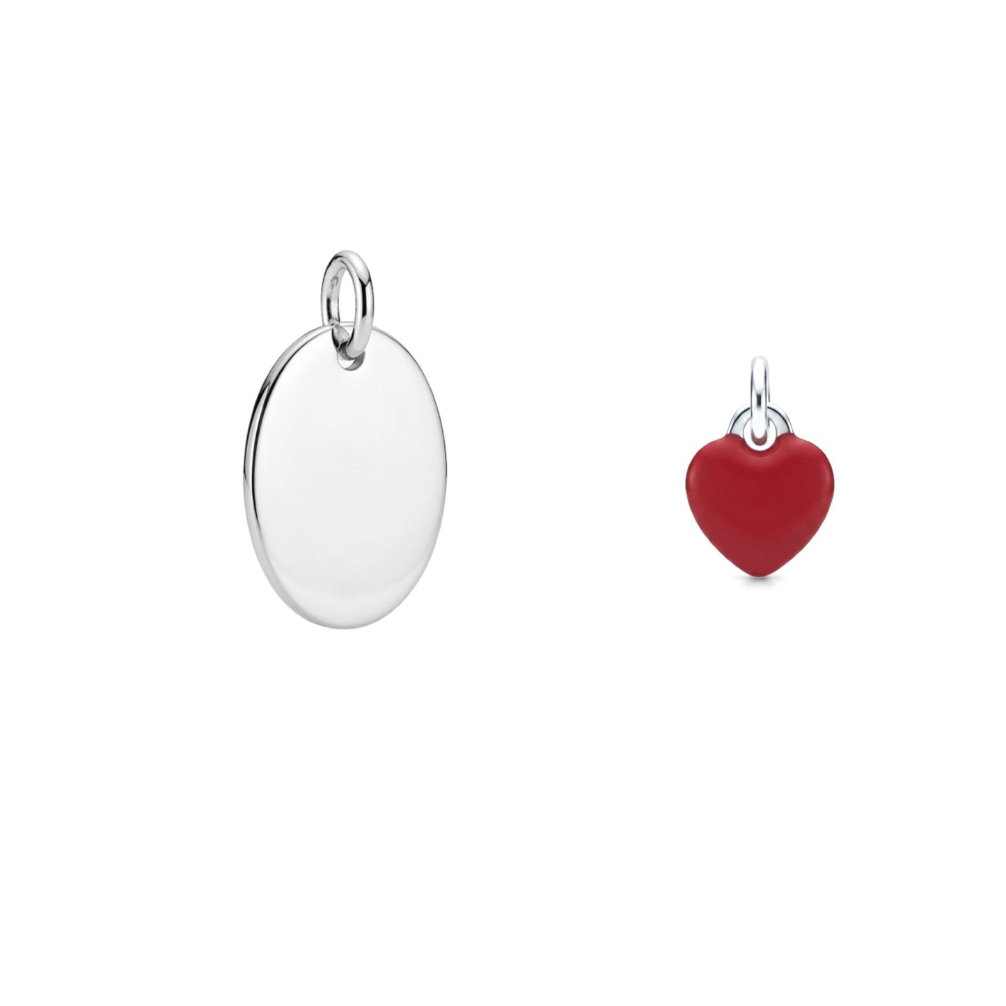 Medaglia Ovale in argento 925