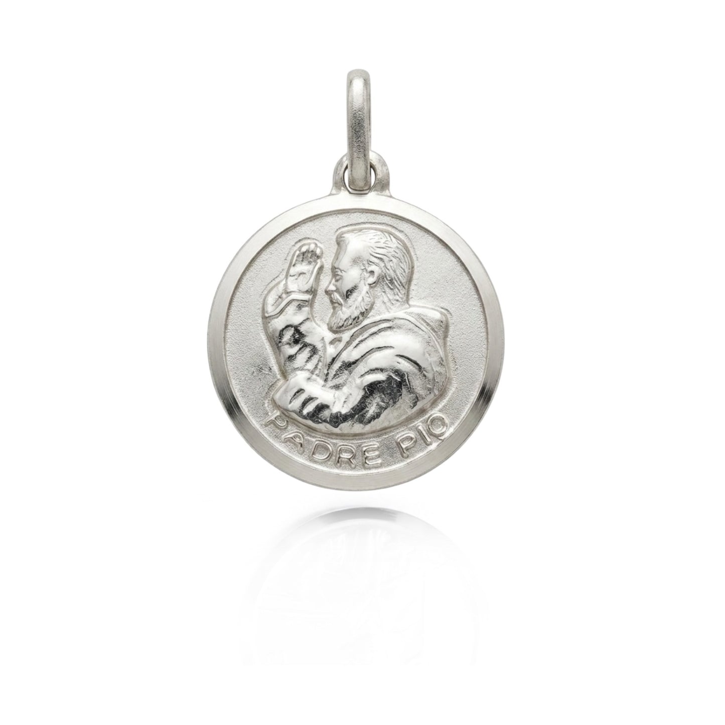 Padre Pio in Argento 925