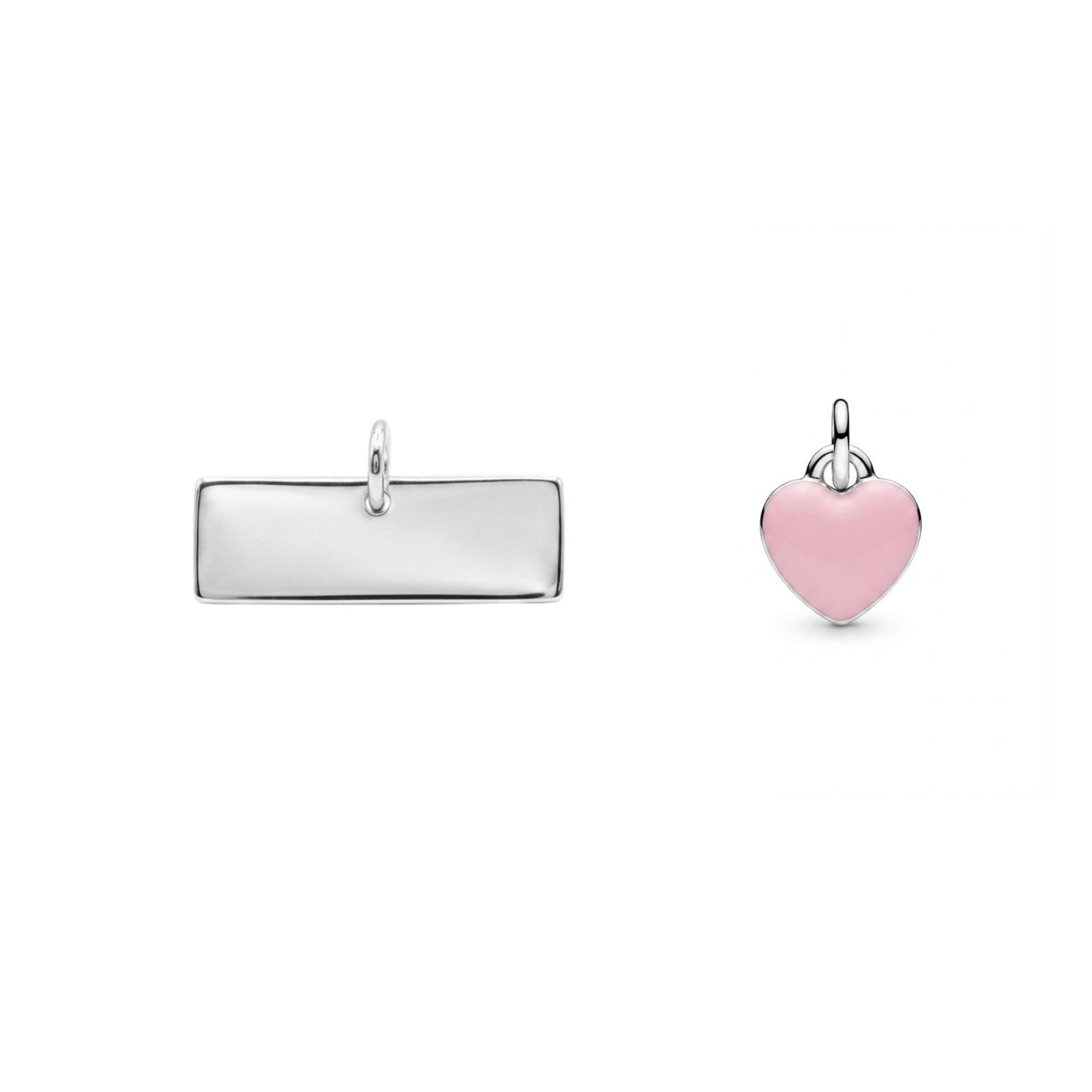 Medaglia Rettangolare small in argento 925