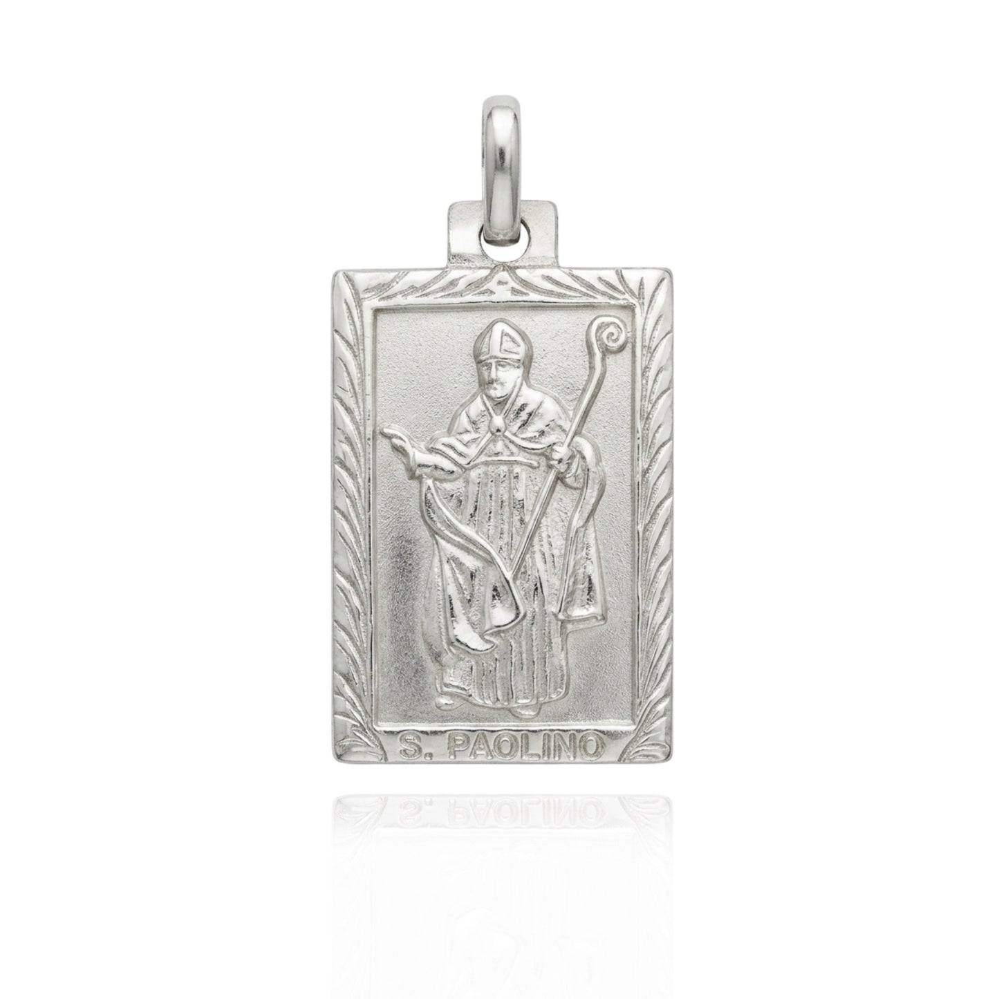 S. Paolino Rettangolare in Argento 925