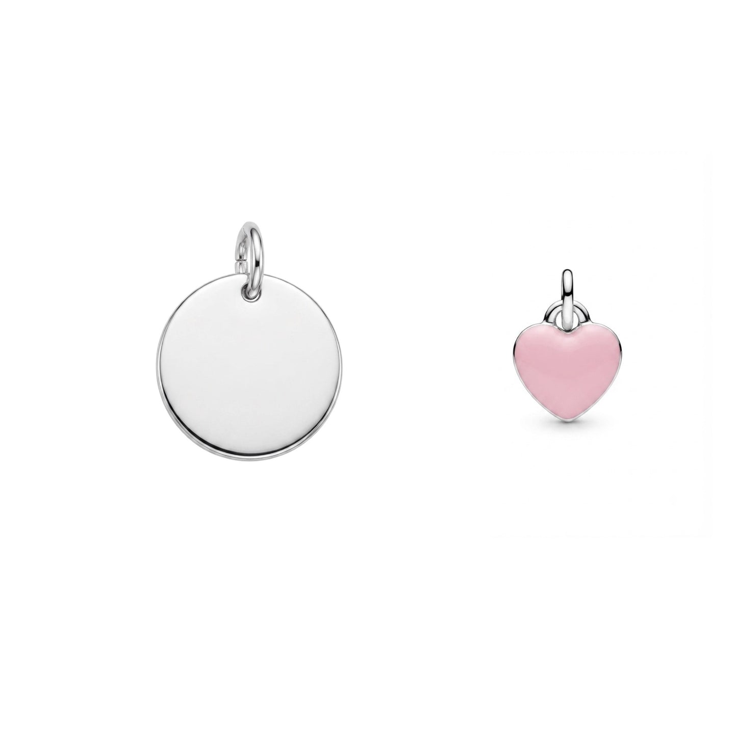 Medaglia Tonda in argento 925 | cm 1,7